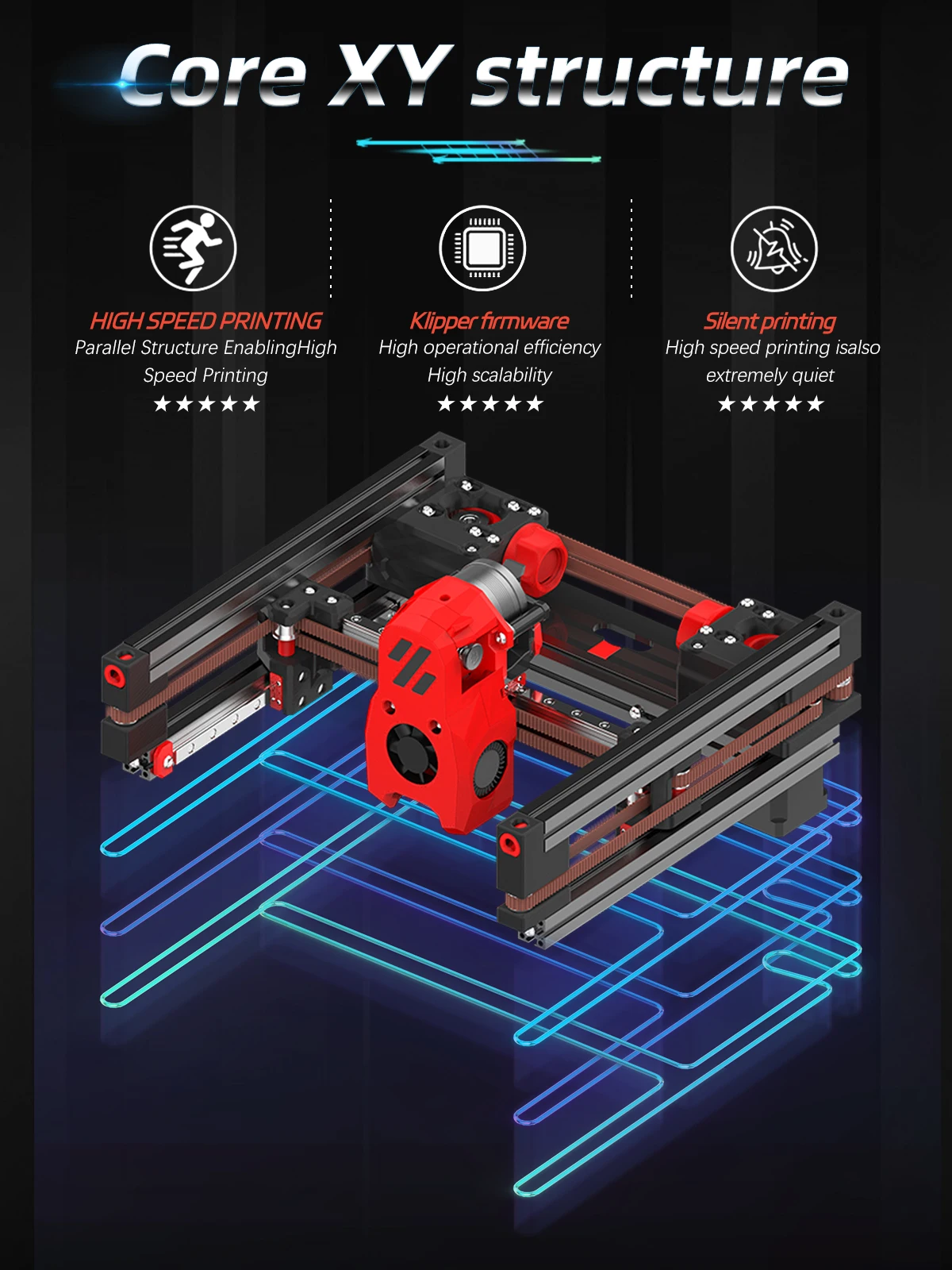 VORON 0.2 R1 3D Printer Mini Stealthburn Desktop Klipper PI