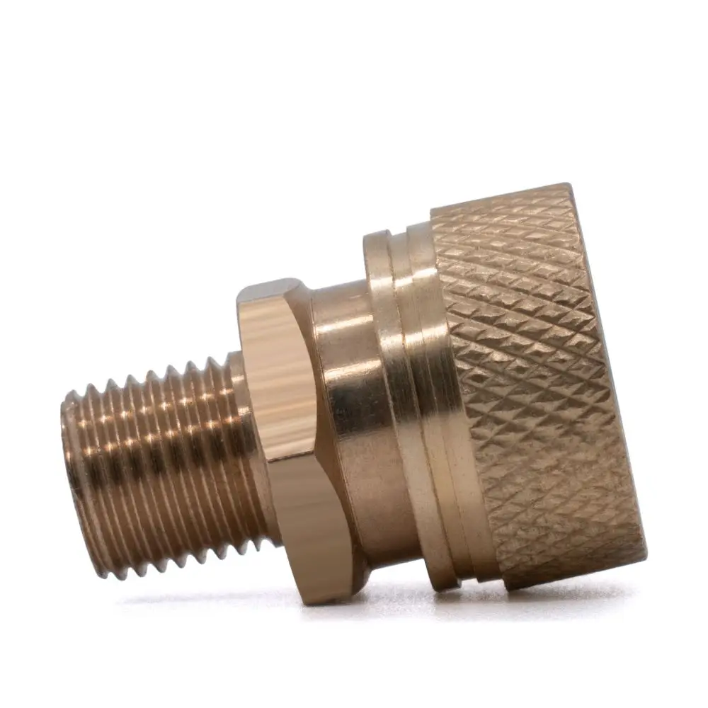 TUXING Quick Connector Copper Connector M10*1 Female Adaptors Filling Probes for