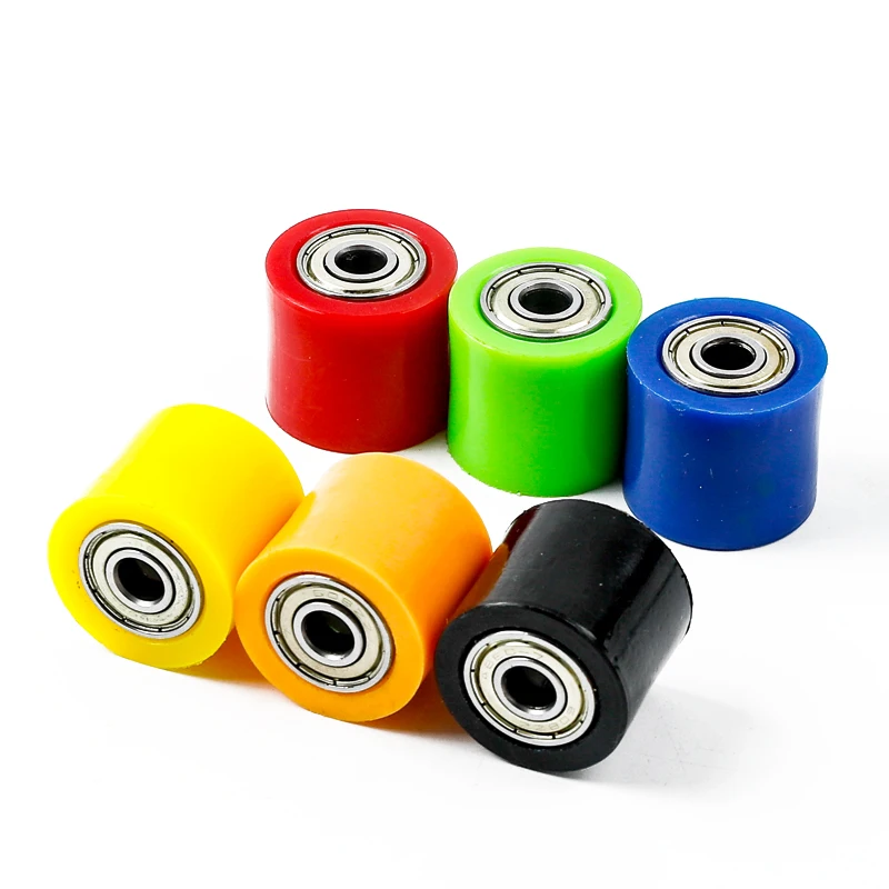 8mm 10mm Drive Chain Roller Pulley Slider Tensioner Wheel Guide For BSE CRF CR XR Dig Pit Bike Motocross ATV Motorcycle
