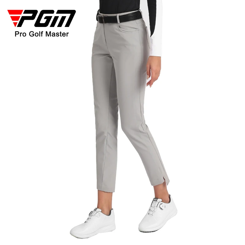 Golf Sports Trousers PGM Golf Women High Elastic Soft Trousers For Ladies Spring Summer outdoor Sports Clothing