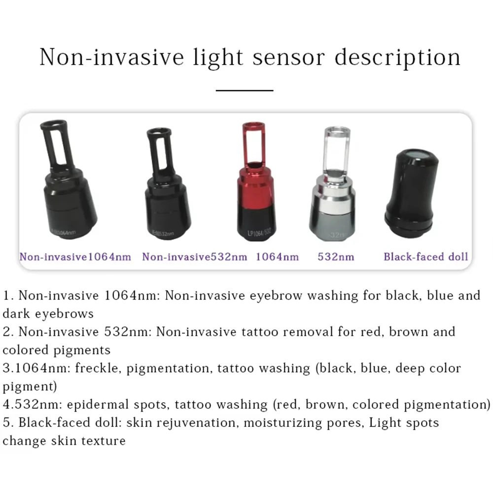 Portable Nd Yag Carbon Laser Peel 2 in 1 Picosecond Laser Tattoo Permanent Pigmentation Removal Machine Burning Body Sliming