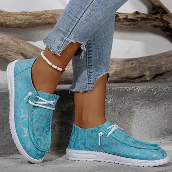 ربيع الخريف جولة رئيس مثير مريحة عدم الانزلاق أحذية رياضية كاجوال المرأة موضة جديدة الدانتيل متابعة أحذية مشي كبيرة الحجم 3