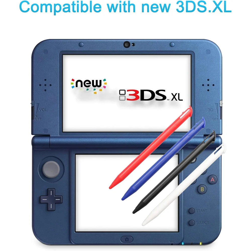 3DS XL Plastic Stylus Pen 2 Pcs Replacement Compatible with Nintendo New 3DS XL