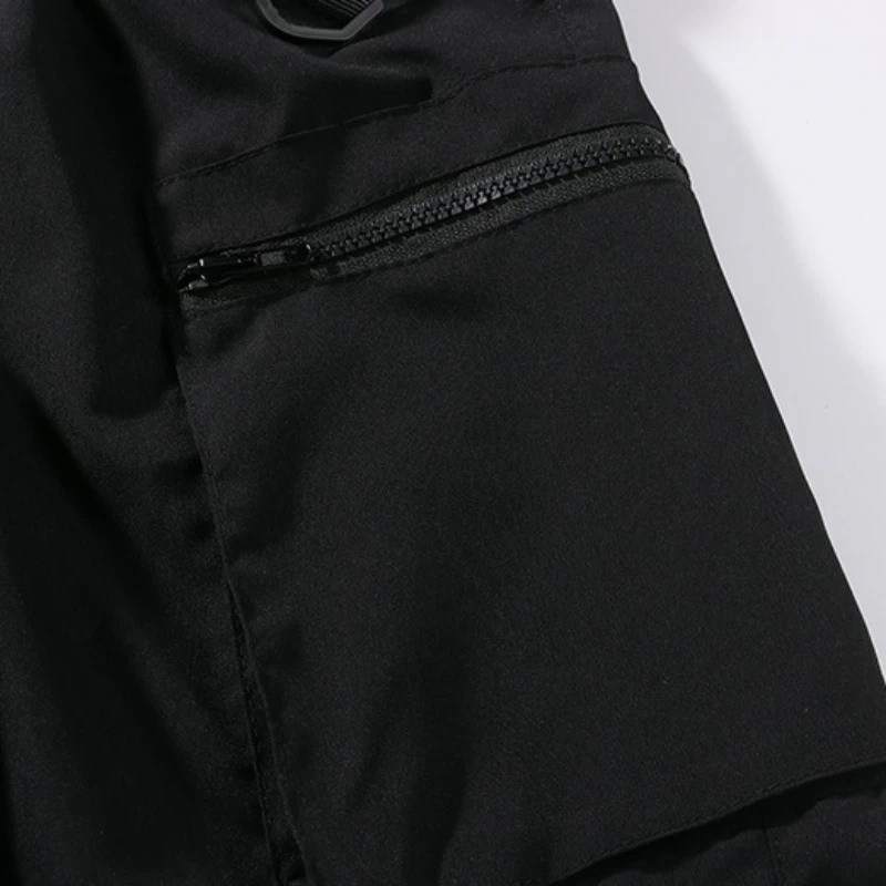 Summer Multi-Pocket Quick Dry Shorts Men Ice Silk Breathable Cargo Pants Outdoor Camping Hiking Shorts Male Casual Sports Pants