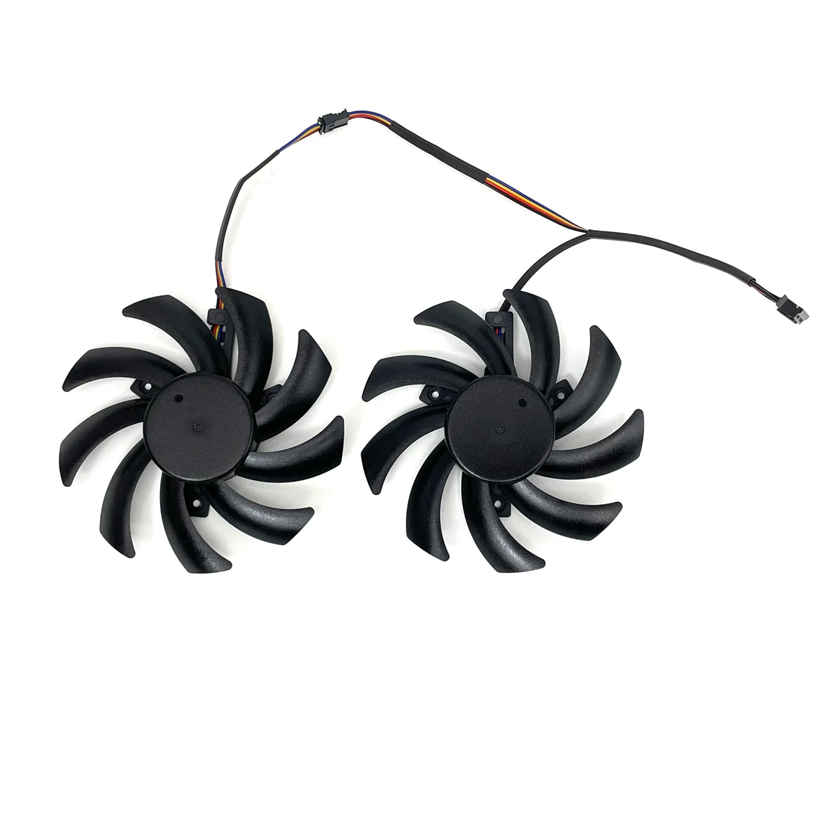 Ventilador de Refrigeração de Placa Gráfica Dupla Refrigerador para Palit P106100 Gtx1060 Gtx1080 Gtx1070 8g Ga91s2u Fdc10h12s9-c 85 mm Novo Peças por Conjunto - Imagem 4
