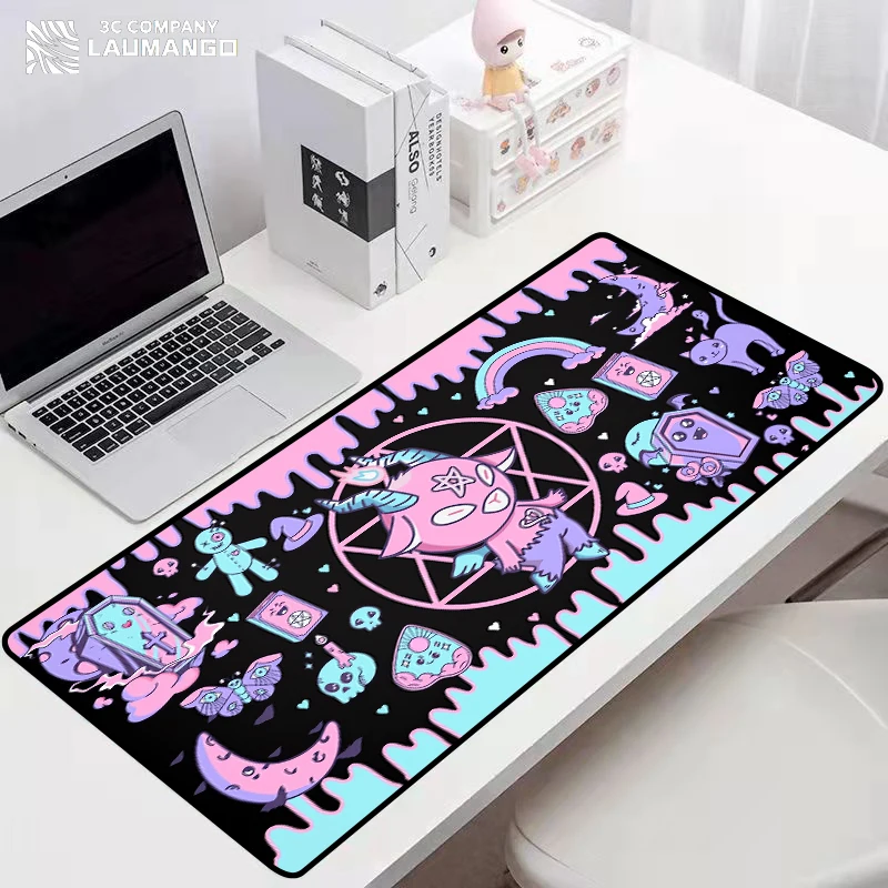Grande Tarot Anime Gaming Mouse Pad Tapete Gamer Desk Mat Mousepad Pads Deskmat Acessórios para pc Xxl - Imagem 3