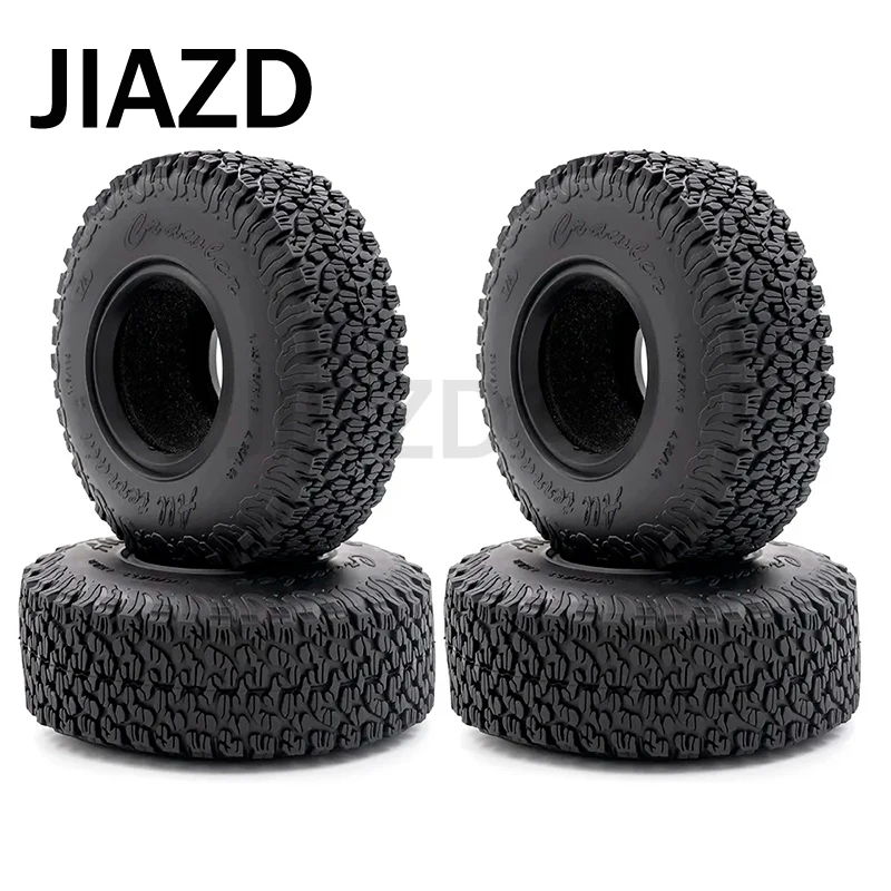 

4 шт. 1,9 дюйма резиновые шины 110*45 мм для 1/10 радиоуправляемого гусеничного автомобиля Trax Trx4 Axial Scx10 Wraith Rc4wd Yikong Rgt Wrangler 1,9 колесо