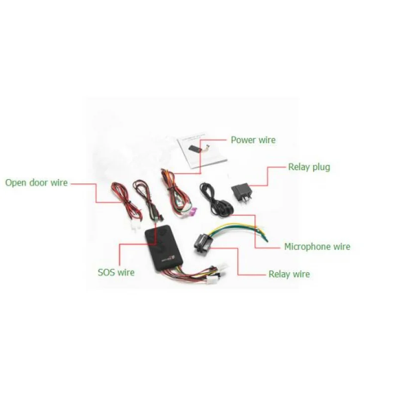 Vehicle GPS Tracker GT06 MIC Relay SOS Motorcycle GPS Tracking Device Cut Off Engine Car Tracker
