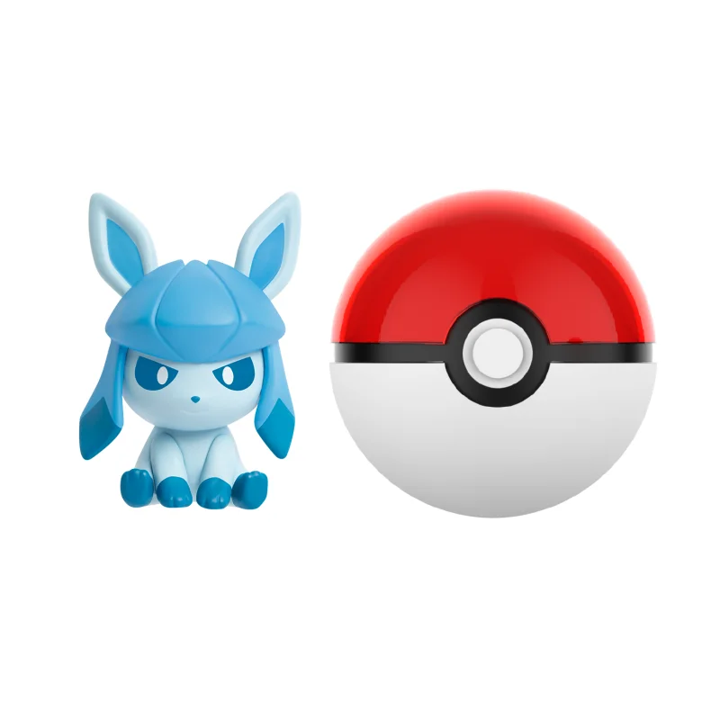Pokemon Anime Figuren Blind Poke Ball Mini Puppen Original Echte Gengar Bulbasaur Sylveon Auto Modell Desktop Ornament Spielzeug Geschenk – Detail 18