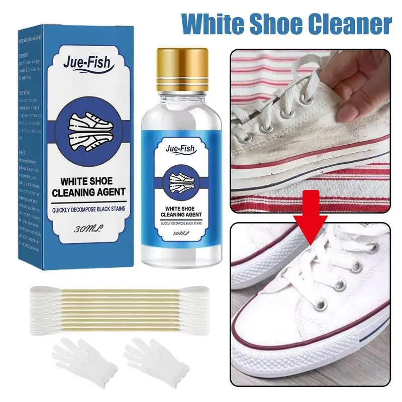 White Sneaker Cleaner Easy Using Fabric Cleaner Effective Remove