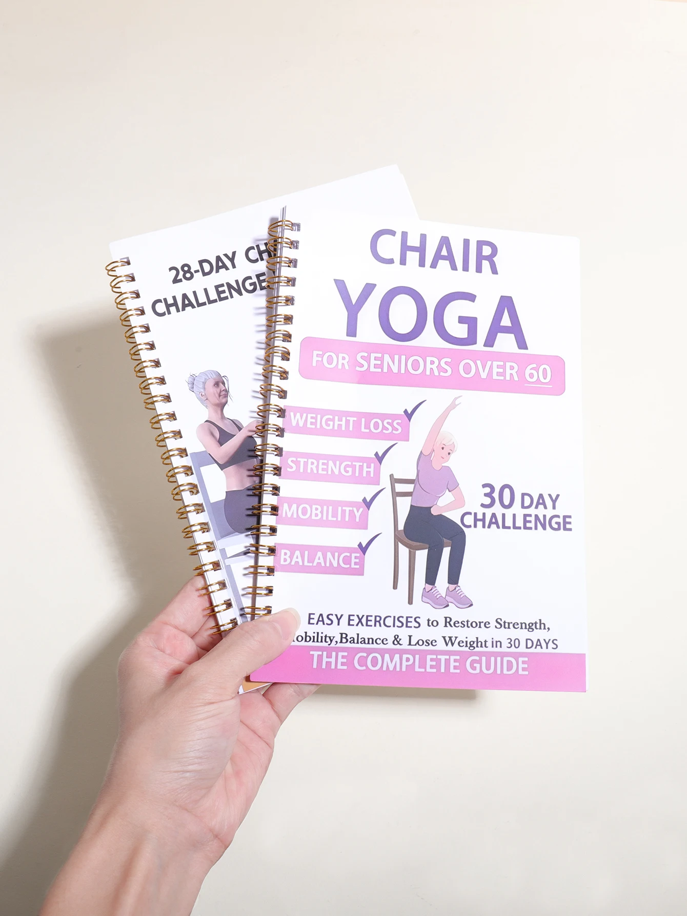28-30-Tage-Stuhl-Yoga-Handbuch: Gewichtsverlust, Muskelkraft, Flexibilität – Anfänger-Sitzübungs-Buch für Senioren & Erwachsene – Detail 8