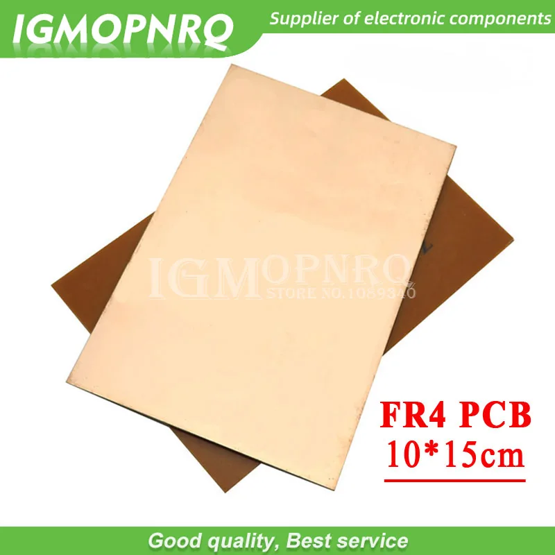 5pcs FR4 PCB Single Side Copper Clad plate DIY PCB Kit Laminate Circuit Board 10x15cm prototype pcb board