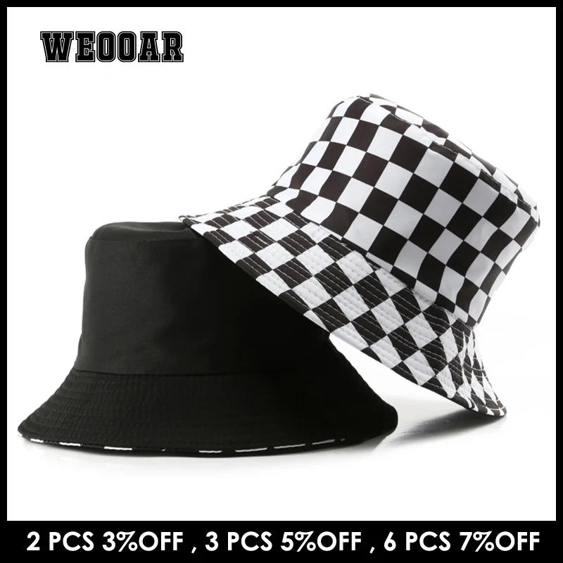 Bucket Hat Cotton Men Panama Hat 2022 