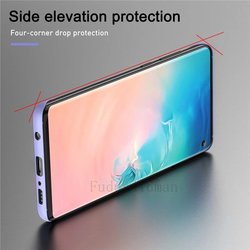 Solid Frameless Ultra Slim Matte Phone Case - Protective Bumper Shell Cover