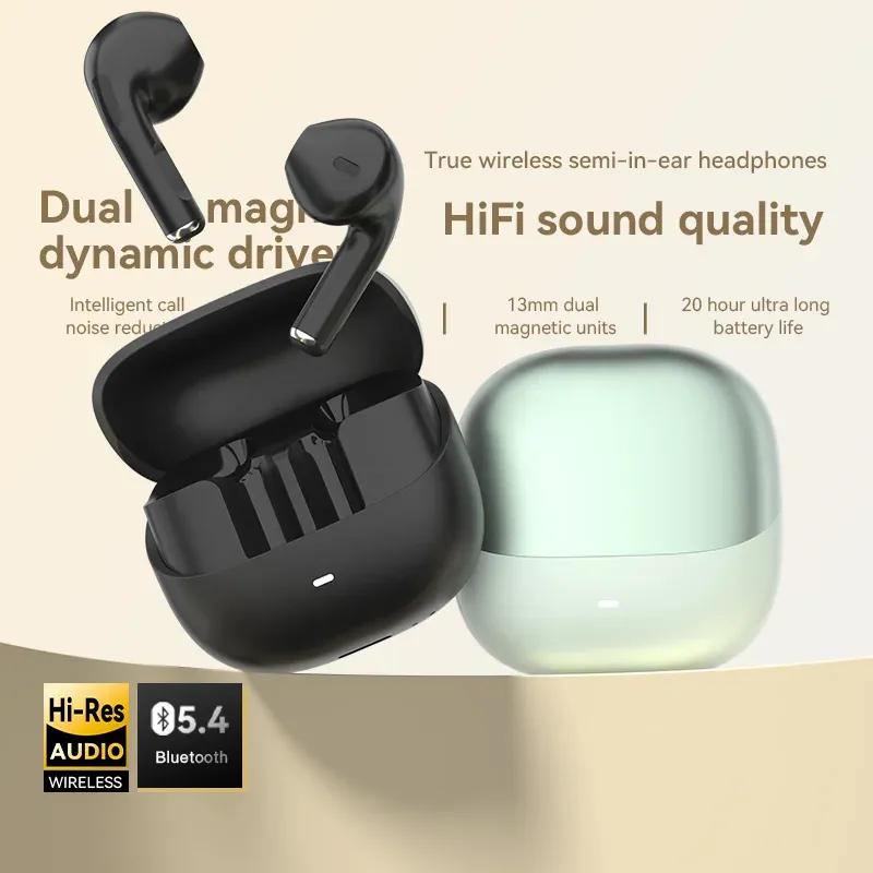 T03 Bluetooth earphones, HIFI stereo gaming waterproof earphones, sports earbuds, wireless earphones with microphone earphones