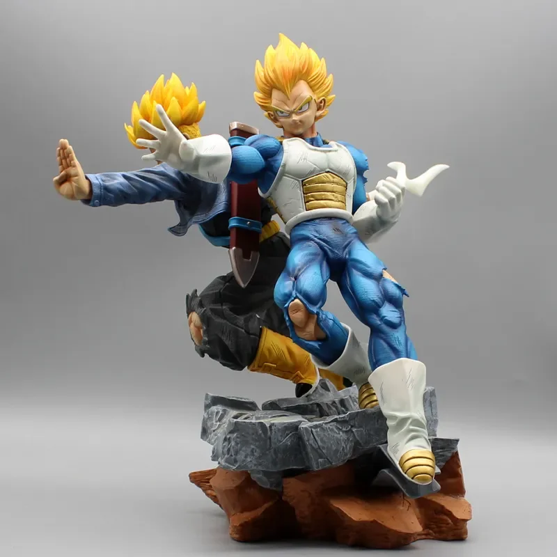 

Dragon Ball Z Figure Trunks 31cm Vegeta Anime Figures Gk Dbz Figurine Pvc Statue Doll Model Collection Decoration Decoration Toy