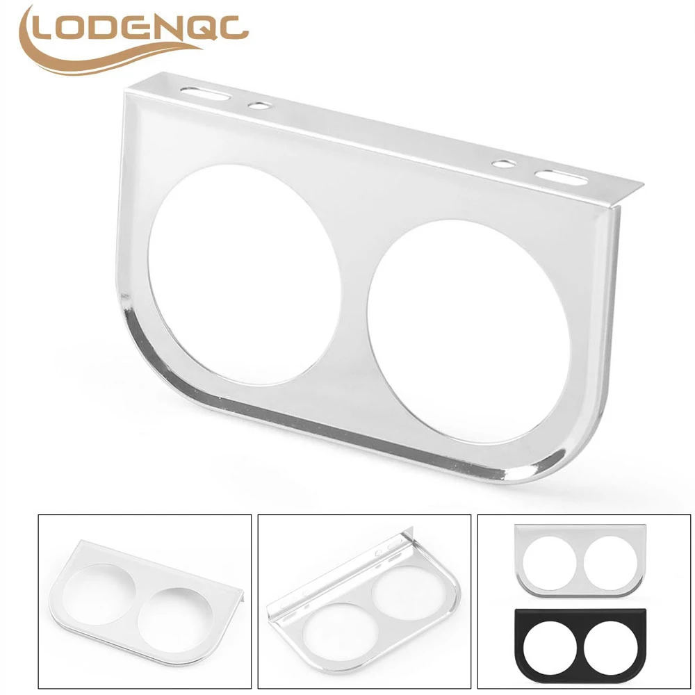 2''52mm Gauge Car Dual Gauge Holder Bracket For Car Meter Pod Holder Dash Mount Dual Meter