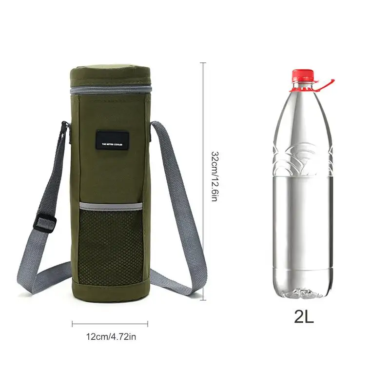 Wine Tote Bag Portable Insulated Wine Tote Drink Carrier With Handle Foldable Carrier Liquor Bag Thickened Camping