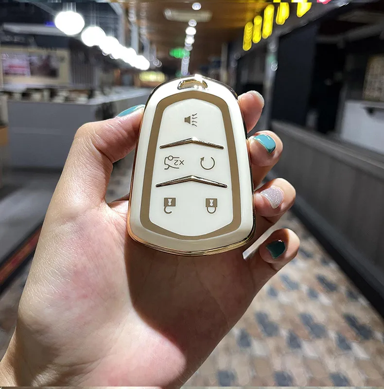 Cover Chiave/telecomando per Cadillac XT5 XT4 CT6 XT6 ATS XTS 8 Cover Chiave/telecomando per Cadillac XT5 XT4 CT6 XT6 ATS XTS - S8f49bfce05ac42b3827b74dfef518c9eP