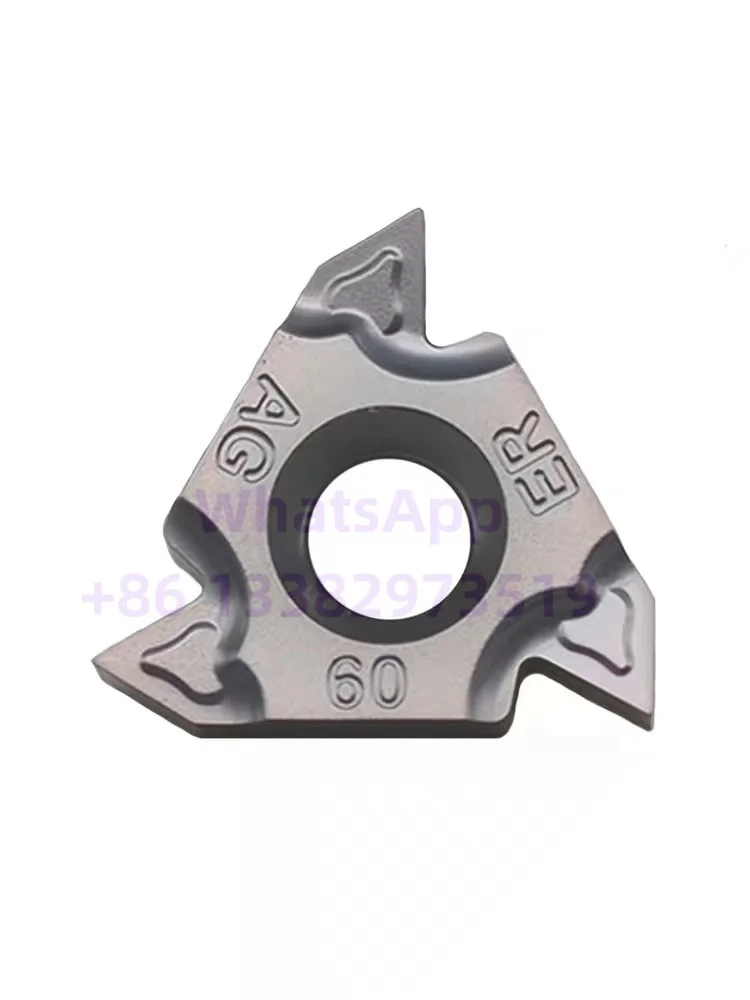 Inserti Filettati In Carburo IRON ROOT 10P 22ER/22IR AG60 TG1125 Per Acciaio Inossidabile, 4.0mm-6.0mm ISO