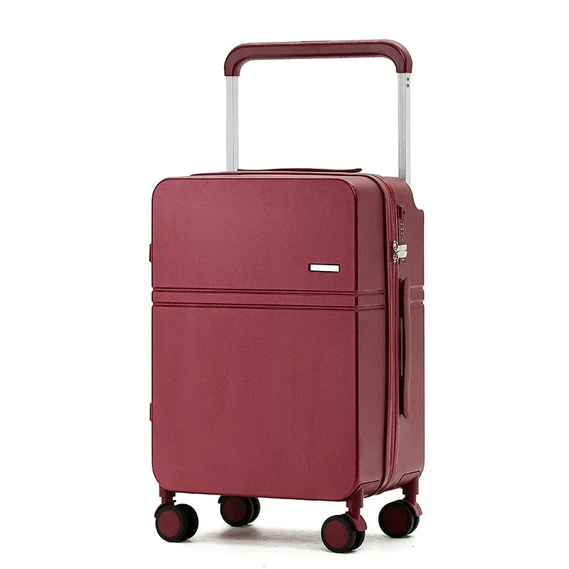 Wide Pull Rod Suitcase Rolling Luggage Women's Makeup Bag Rrolley Fashion Travel Suitcase Silent Universal Wheel Large Capacity