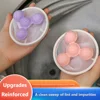 Laundry Ball Mesh Filter Bag Washing Machine Hair Removal Device Floating Pet Fur Catcher Laundry Hair Removal Cleaning Mesh Bag 6