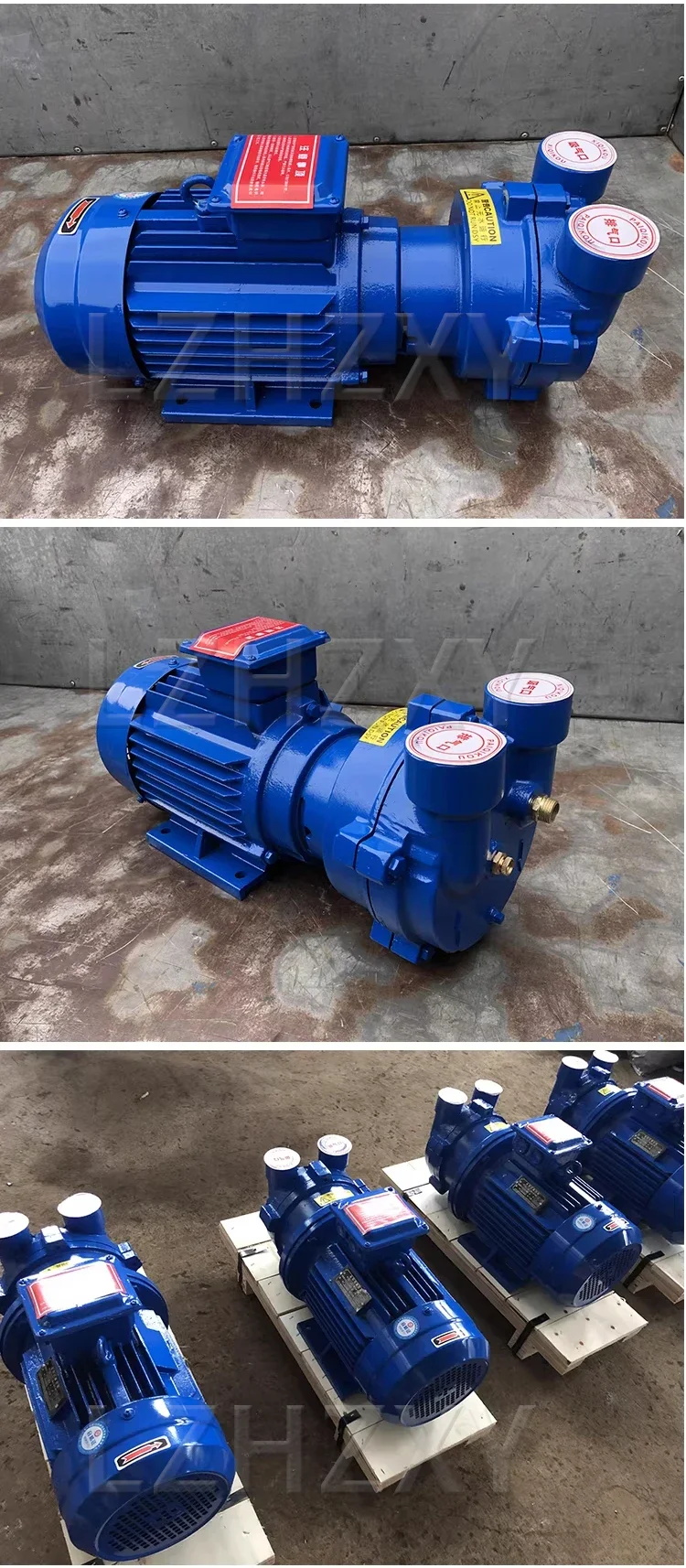 3300Pa Water Ring Vacuum Pump: Industrial-Grade High-Vacuum Water Circulation, S