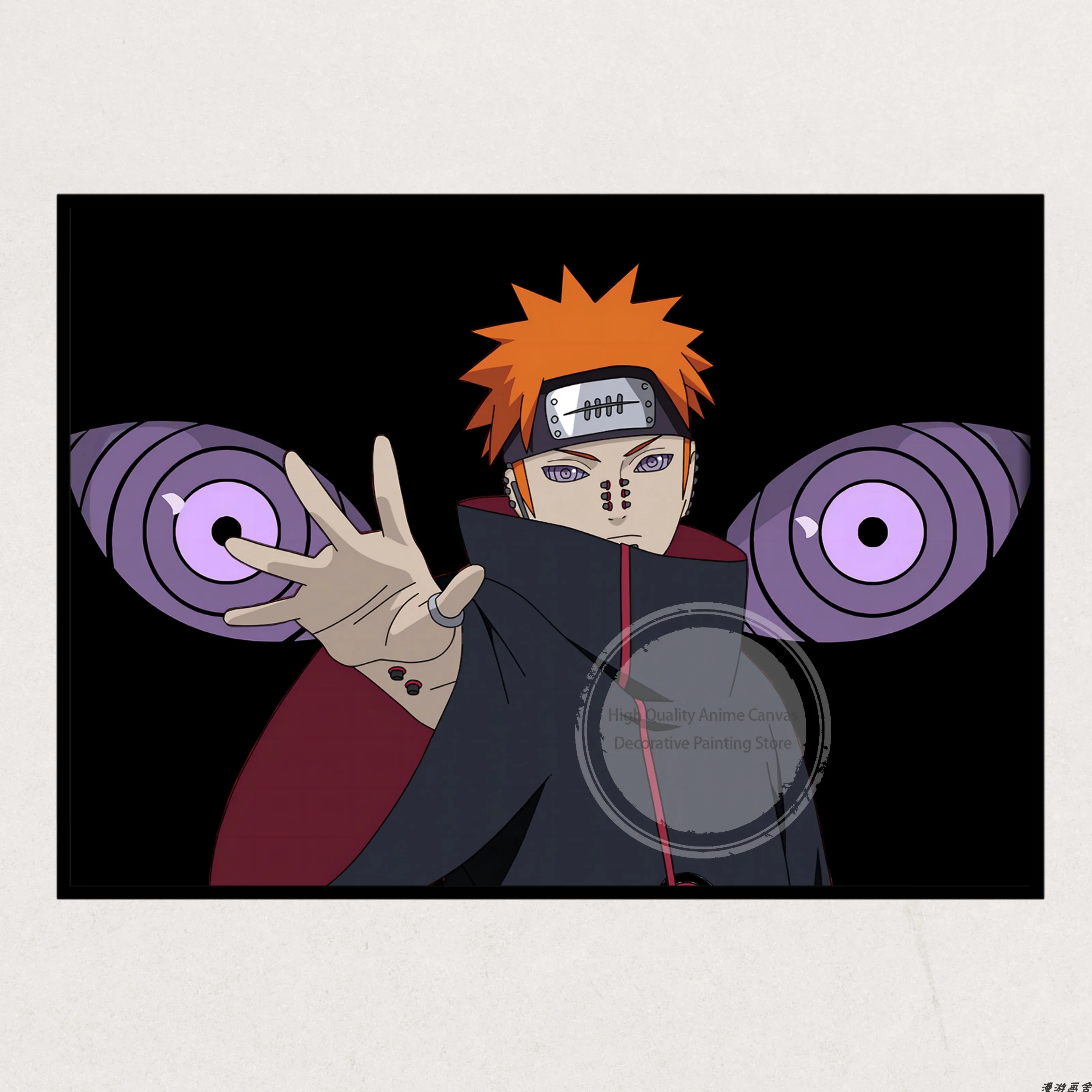 Naruto Anime Decorative Poster for E-sports and Living Spaces