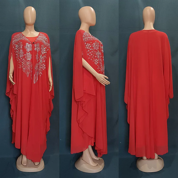 Muslim robes Arab Dubai fashion diamond dress dress Middle Eastern women's dress