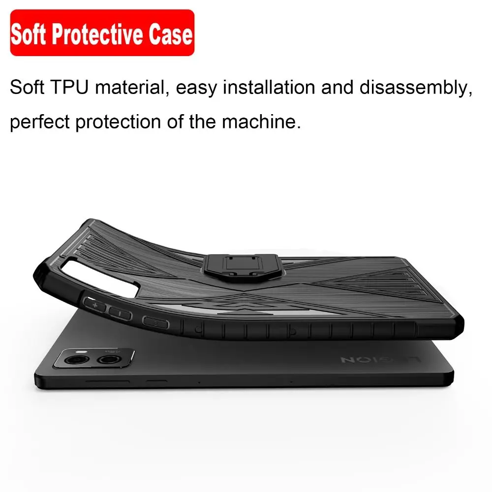 Shockproof Kickstand Tablet Case with Game Protective Design, 8.8