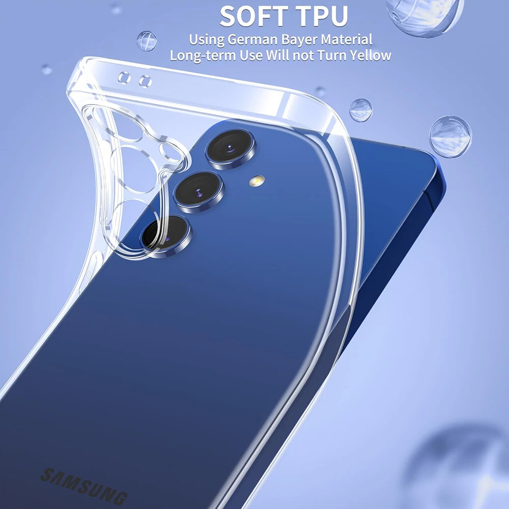 Ultra Thin Silicone Transparent Soft Shockproof Case - High Clear Protective Shell
