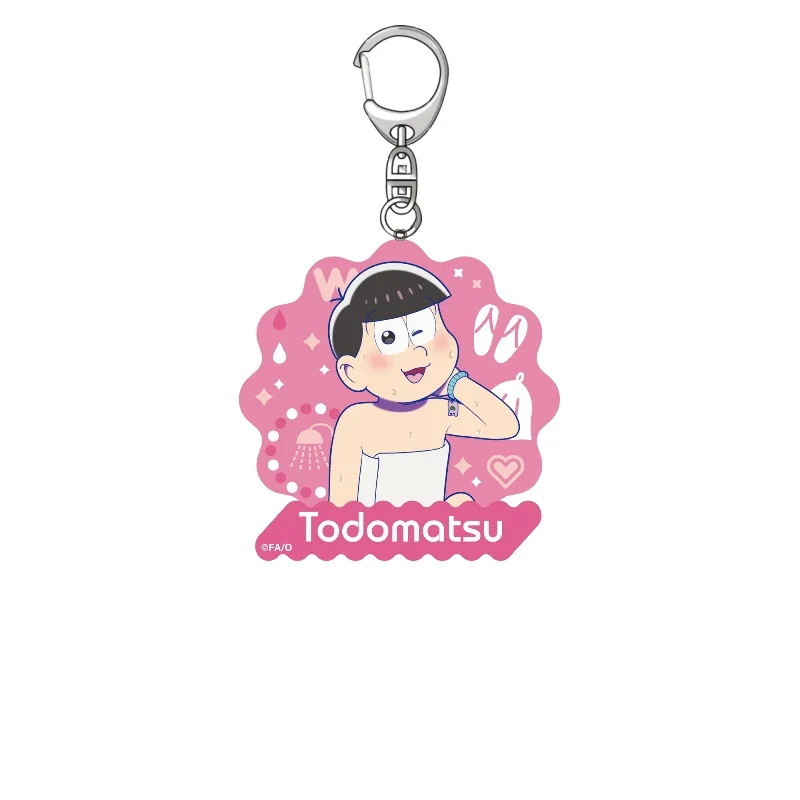 Anime Osomatsu-san Cartoon Figure Keychain and Bag Charm
