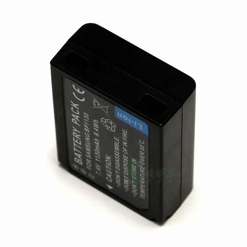 Rechargeable Battery Camera Battery Action Camera Battery BP1130 Battery for SAMSUNG NX500 NX1000 NX1100 NX2000 NX200 NX210 NX300 NX300M Camera Replace BP1030