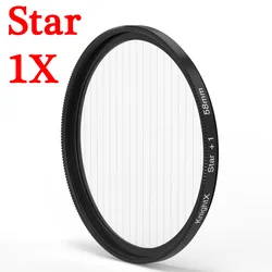 KnightX Effects Star Filter Line - Professional Camera Lens Filter - 52mm (Star 1X)