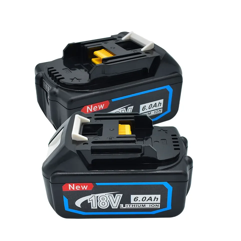 Batteria Ricaricabile Agli Ioni Di Eddie 18 V 6.0Ah Bl1860B Per Utensili Elettrici Makita Da 18 Volt Bl1860 Bl1830B Bl1850B Bl1840 Lxt-400
