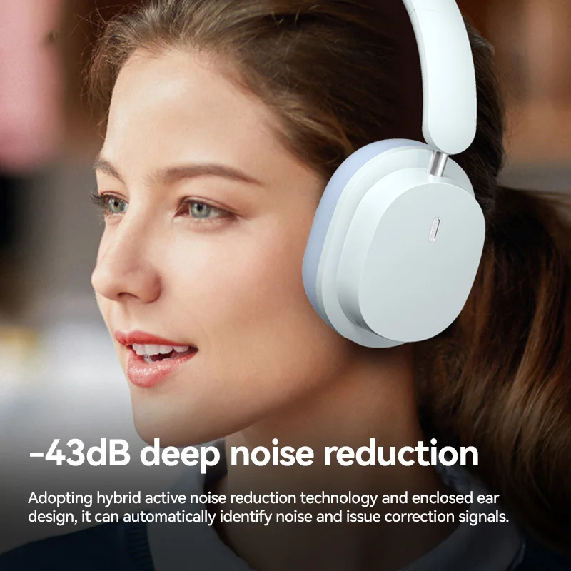 2026 New Foldable Headset Wireless Bluetooth Earbuds Head Mounted Noise Cancelling Earphones Sports With Mic Music Headphones_voghion.com