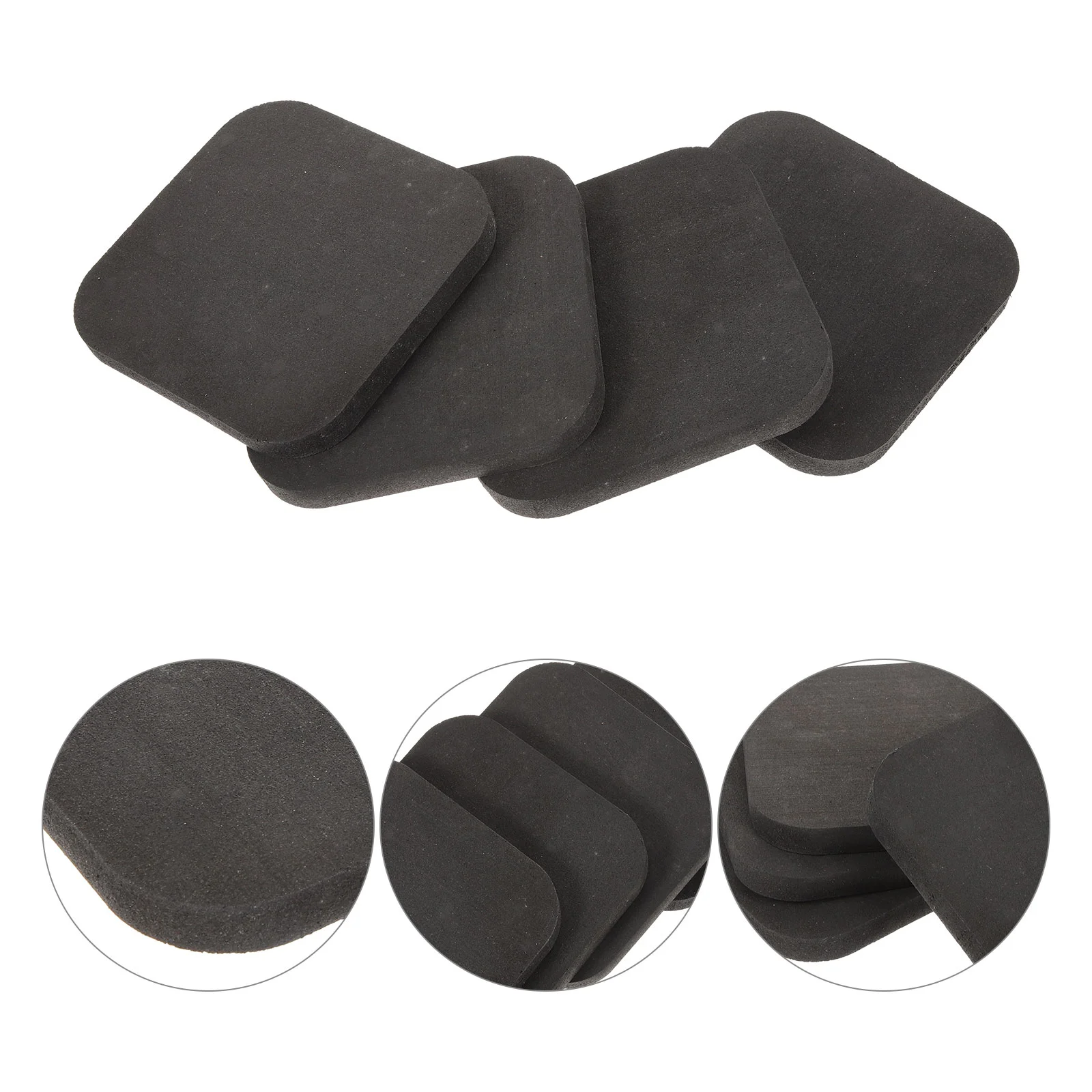 

4 Pcs Workout Mat Exercise Sound Insulation Gym Equipment Square Treadmill for Carpet Pads Flooring Fitness