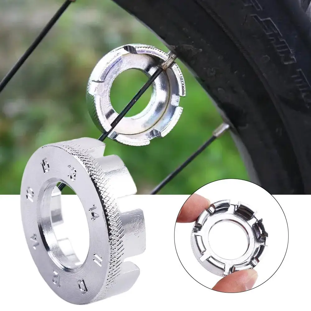 

Wrench Bike Accessories Bicycle Repair Tool Bicycle Spoke Wrench Wheel Rim Spanner 8 Way Spoke Nipple Cycling Wrench