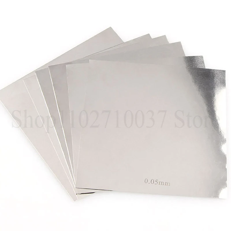 1PCS Precision 301 Stainless Steel Plate Thickness=0.01-1mm Width=100/200/300mm Steel Sheet Polished Plate Metal Foil Plate