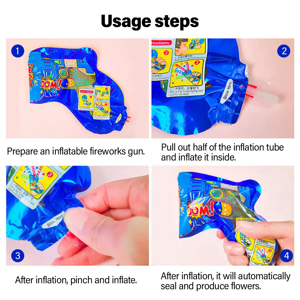 Handheld Confetti Party Popper Props 40/10 Pcs for Birthday Graduation Party hand throw confetti poppers paper confetti party decorations