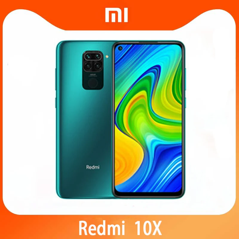 Xiaomi Redmi 10X / Note 9 Global 128GB 4GB RAM/ 6GB RAM Mobile Phone MTK Helio G85 Octa-core 48MP Quad Camera 5020mAh |