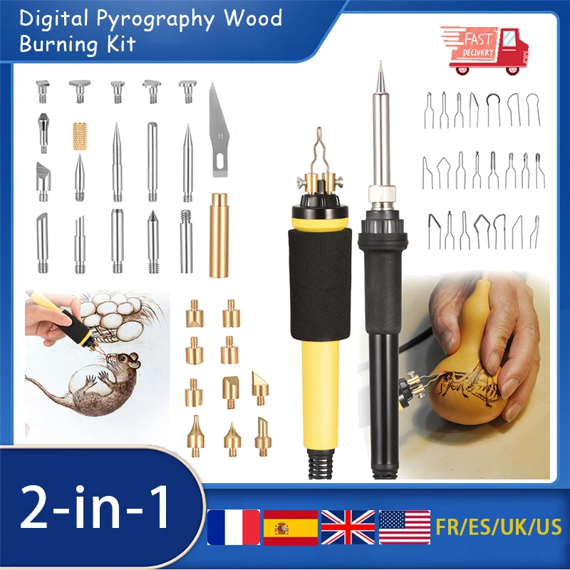 Pyrography Wood Burning Tool Kit Pyrography Wood Burning Pen Wood