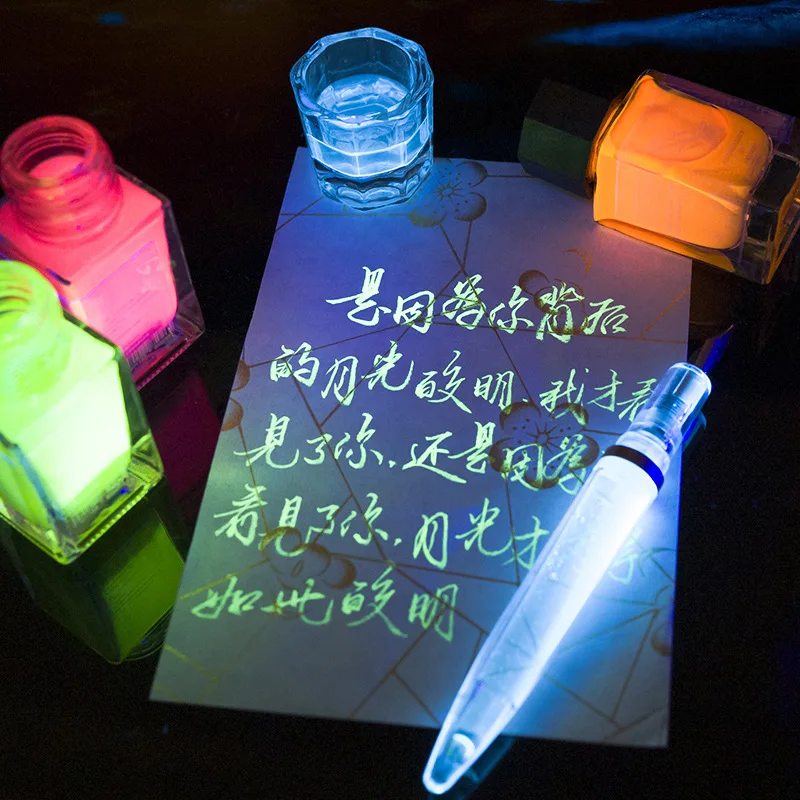 18ml/50ml Invisible Ink Color Fluorescent Ink High Brightness Safe