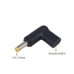Universal USB - C PD to DC Power Adapter - 5V (4.8 - 1.7mm)