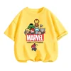 Marvels Child T-Shirts Summer The Avengers Kids T Shirt Children Cartoon Kawaii Casual Clothes Super Hero Top Boy Girl Tee Shirt 6