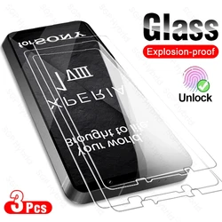 Premium Clear Tempered Glass Screen Protectors - 3 Pack - Sony 1 8th 5G (Transparent)