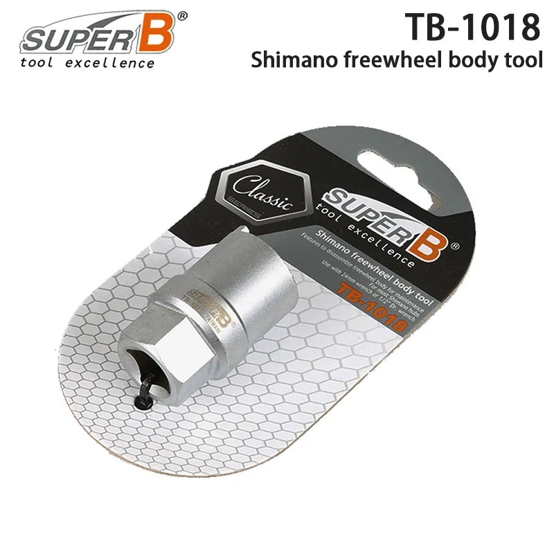 Super B TB-1445 Clé Cassette / Disque Shimano / Sram avec Manche