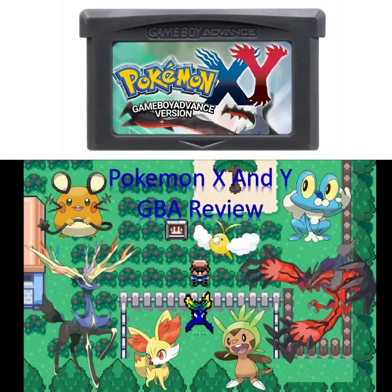 GBC/GBA Pokemon X and Y GBA English Game Card - AliExpress