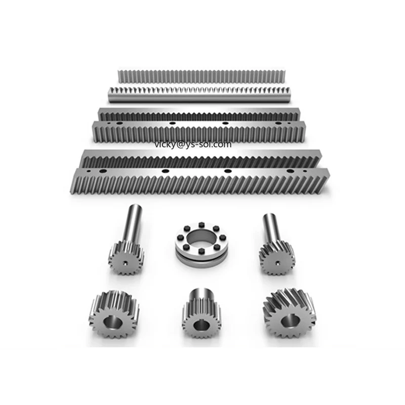 

YUESHEN 1/1.5/2/2.5/3/4/5 module for cnc linear motion gear racks cnc gear rack