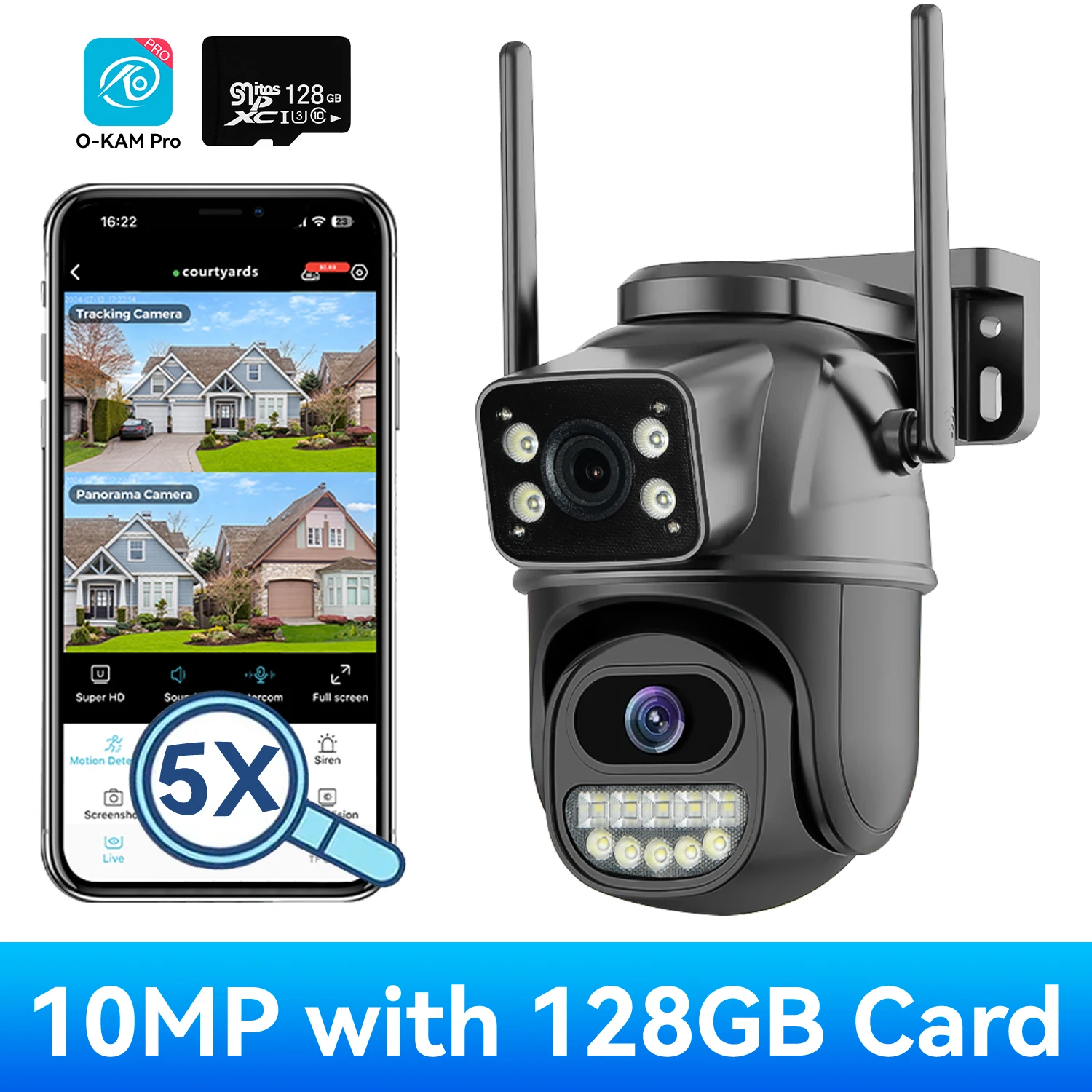 10MP con Scheda da 128G